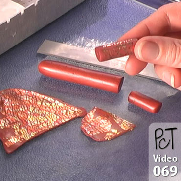 Crackled Gold Tube Beads Vol-5-1 Vid-69