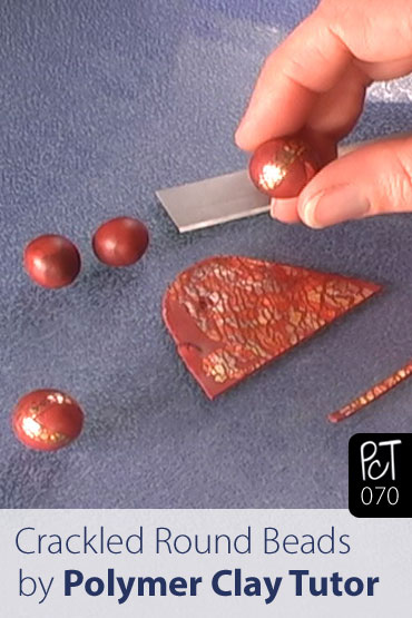 Crackled Round Beads Vol-5-2 Vid-70
