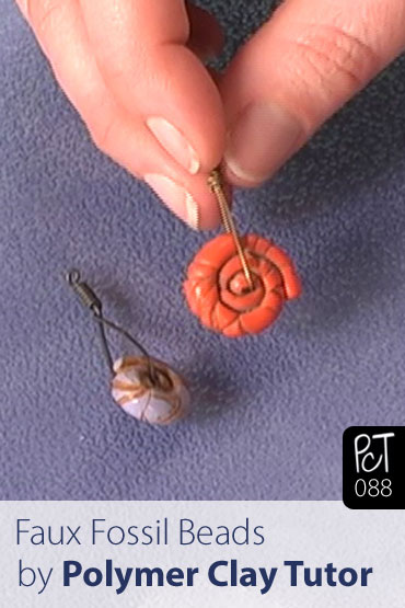 Faux Fossil Beads Vol-8-2 Vid-88