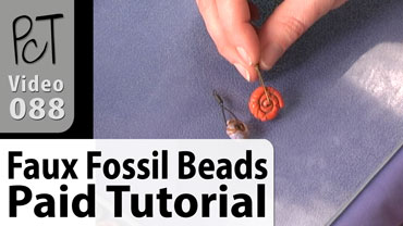 Faux Fossil Beads Vol-8-2 Vid-88