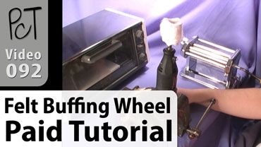 Felt Buffing Wheel Vol-8-4 Vid-92