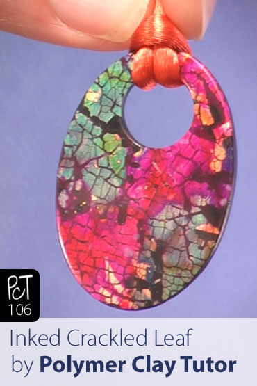 Inked Crackled Leaf Vol-12-2 Vid-106