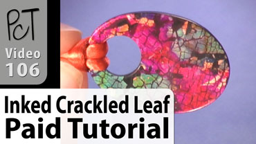 Inked Crackled Leaf Vol-12-2 Vid-106