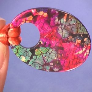 Inked Crackled Leaf Vol-12-2 Vid-106