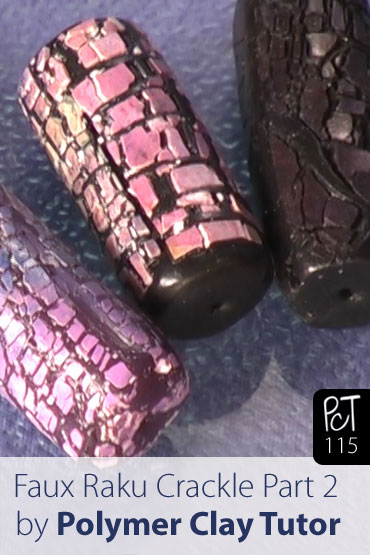 Faux Raku Crackle Part 2 Vol-14-3 Vid-115