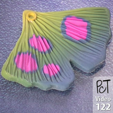 Butterfly Wing Pendant Vol-16-2 Vid-122