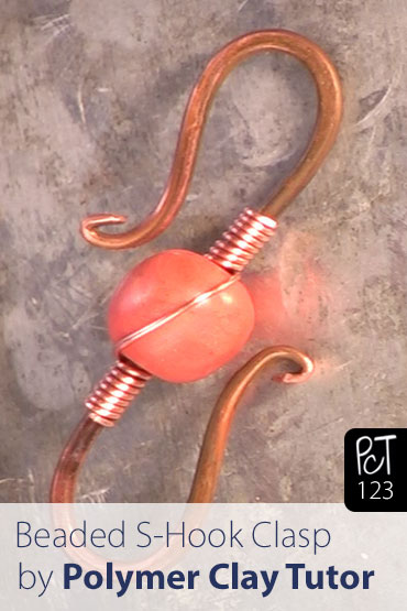Beaded S-Hook Clasp Vol-16-3 Vid-123