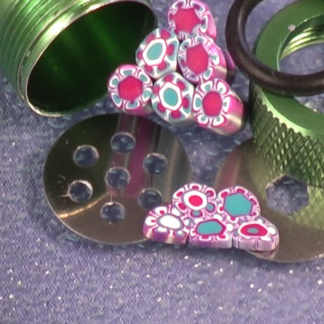 Extruded Flower Cane Vol-19-1 Vid-134