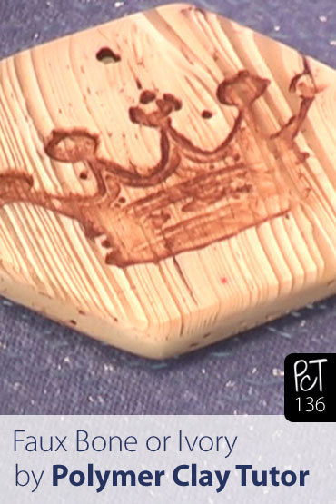 Faux Bone or Ivory Vol-19-3 Vid-136