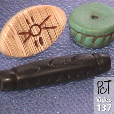 Faux Carved Beads Vol-19-4 Vid-137