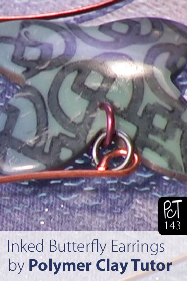 Inked Butterfly Earrings Vol-21-2 Vid-143