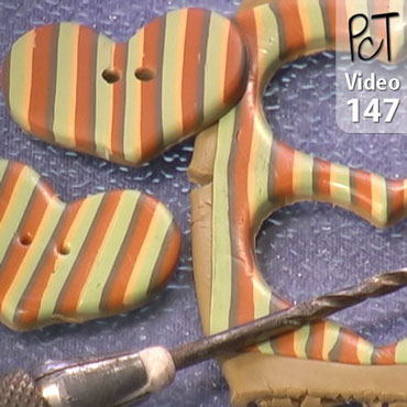 Polymer Clay Buttons Vol-22-2 Vid-147
