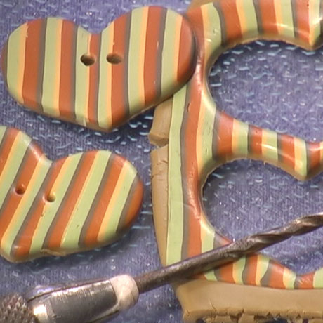 Polymer Clay Buttons Vol-22-2 Vid-147