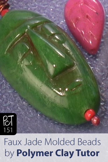 Faux Jade Molded Beads Vol-23-2 Vid-151