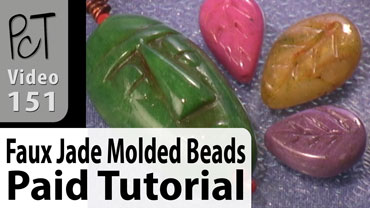 Faux Jade Molded Beads Vol-23-2 Vid-151