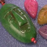 Faux Jade Molded Beads Vol-23-2 Vid-151