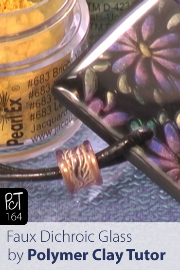 Faux Dichroic Glass Vol-26-3 Vid-164