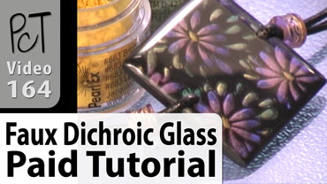 Faux Dichroic Glass Vol-26-3 Vid-164