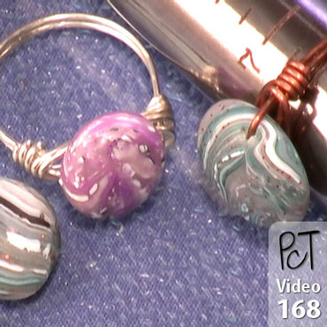 Wire Wrapped Rings Vol-27-3 Vid-168