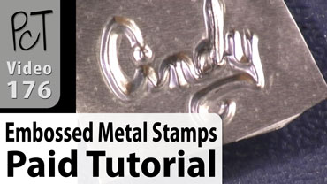 Embossed Metal Stamps Vol-29-3 Vid-176