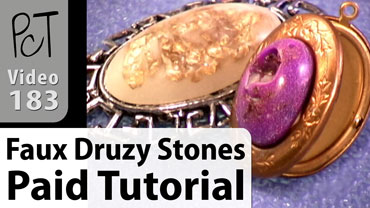 Faux Druzy Stones Vol-31-2 Vid-183