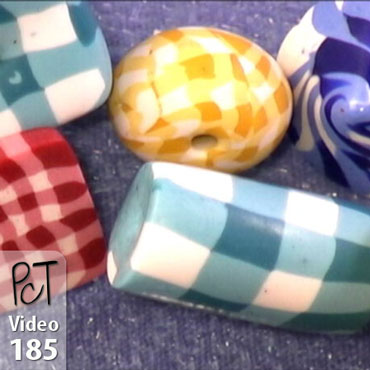 Extruded Gingham Canes Vol-31-4 Vid-185