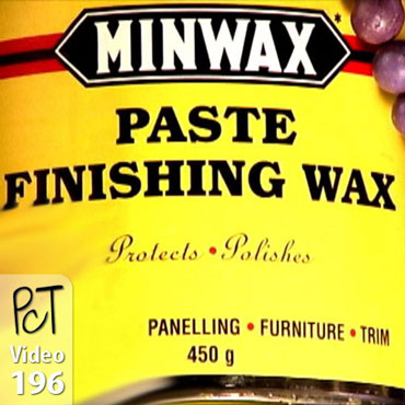 Paste Wax Finishing Vol-34-3 Vid-196