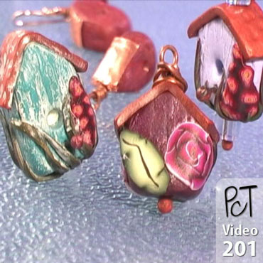 Birdhouse Shaped Beads Vol-35-4 Vid-201