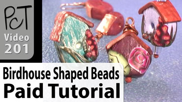 Birdhouse Shaped Beads Vol-35-4 Vid-201
