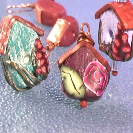 Birdhouse Shaped Beads Vol-35-4 Vid-201