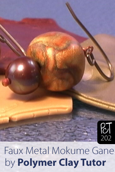 Faux Metal Mokume Gane Vol-36-1 Vid-202