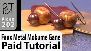 Faux Metal Mokume Gane Vol-36-1 Vid-202