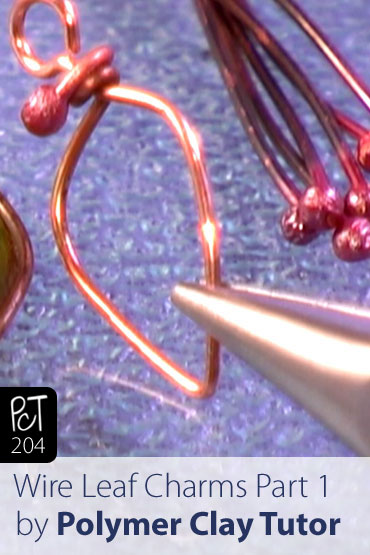 Wire Leaf Charms Part 1 Vol-36-3 Vid-204