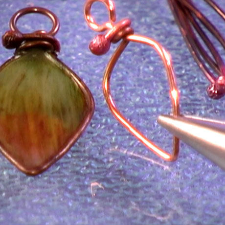 Wire Leaf Charms Part 1 Vol-36-3 Vid-204