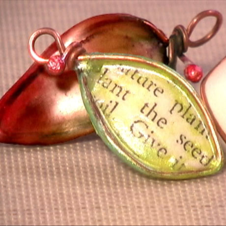 Wire Leaf Charms Part 2 Vol-36-4 Vid-205