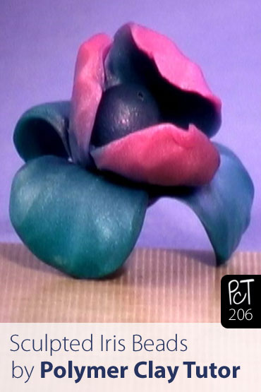 Sculpted Iris Beads Vol-37-1 Vid-206