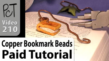Copper Bookmark Beads Vol-38-1 Vid-210