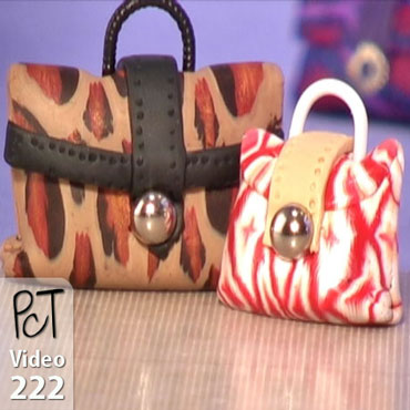 Purse Shaped Mini Charm Vol-40-3 Vid-222