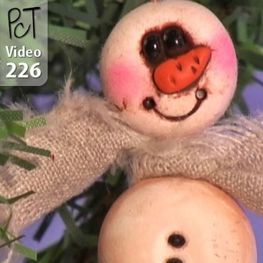 Snowman Ornaments Vol-41-3 Vid-226