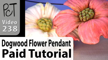 Dogwood Flower Pendant Vol-44-2 Vid-238