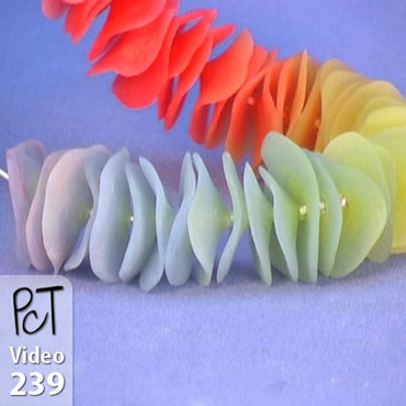 Frosted Rainbow Beads Vol-44-3 Vid-239