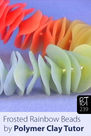 Frosted Rainbow Beads Vol-44-3 Vid-239