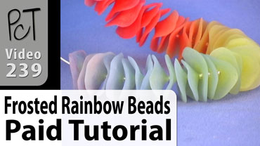 Frosted Rainbow Beads Vol-44-3 Vid-239