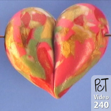 Mirror Image Heart Beads Vol-44-4 Vid-240