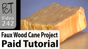 Faux Wood Cane Project Vol-45-2 Vid-242