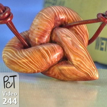 Celtic Heart Necklace Vol-45-4 Vid-244