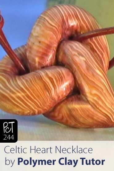 Celtic Heart Necklace Vol-45-4 Vid-244