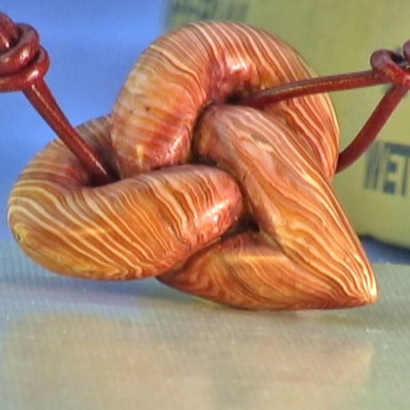 Celtic Heart Necklace Vol-45-4 Vid-244