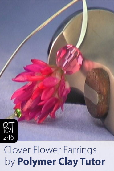 Clover Flower Earrings Vol-46-2 Vid-246