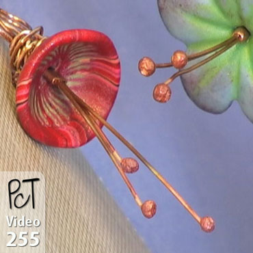 Wire Wrap Stamen Bails Vol-48-2 Vid-255